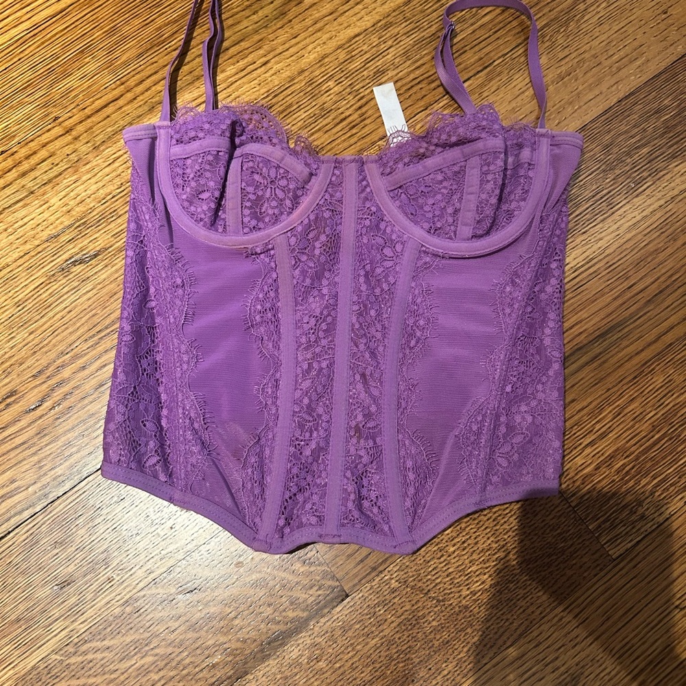 Urban Outfitters Purple Corset Top